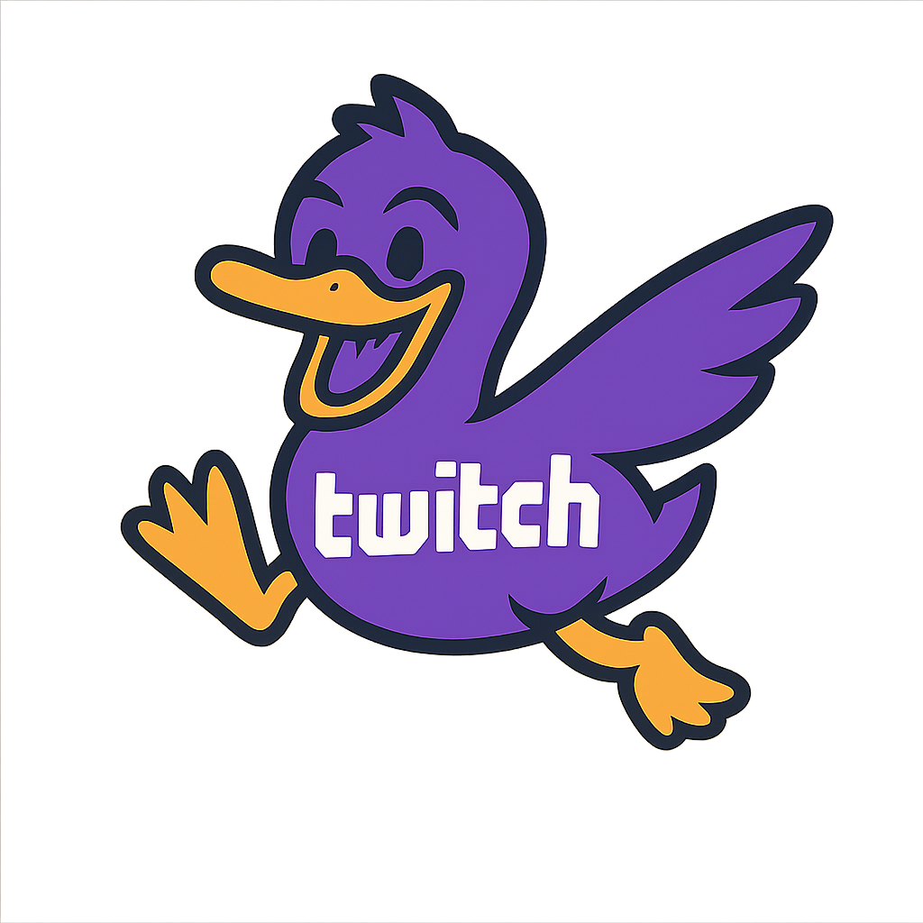 Twitch duck logo